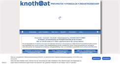 Desktop Screenshot of knoth.at