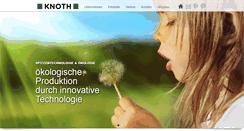 Desktop Screenshot of knoth.net