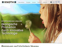 Tablet Screenshot of knoth.net